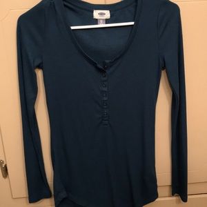 Half button down long sleeve